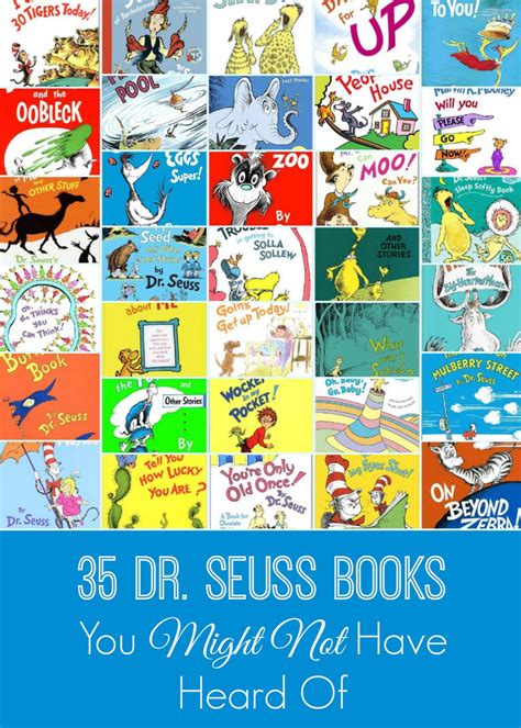 35 Dr Seuss Books You Might Not Have Heard Of Dr Seuss Books Dr