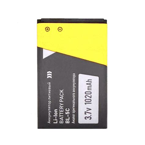 Аккумулятор для мобильных устройств BL-5C, 1020mAh - купить с доставкой ...