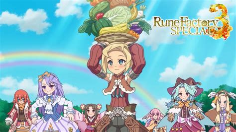 Rune Factory Special Launch Trailer Youtube