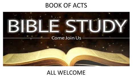 Acts Bible Study — Zion Covenant