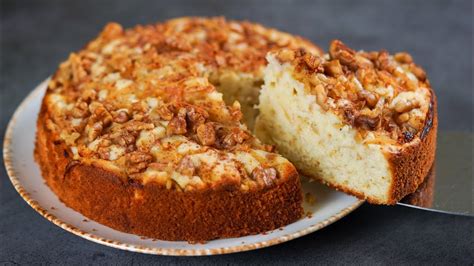 Cinnamon Apple Walnut Cake Recipe Without Oven Apple Cake Recipe