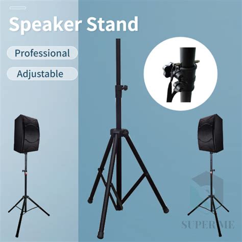 Sps Djustable Speaker Stand Professional Tripod Base Speaker Stand