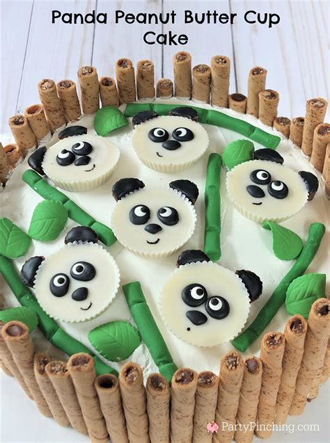 Best Panda Peanut Butter Cup Cake - Chinese new year cake 2020