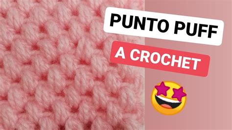 C Mo Tejer Punto Puff A Crochet Facil Aprende Rapido