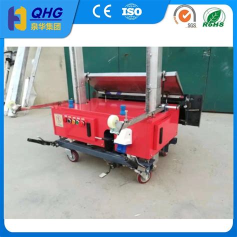 Automatic Wall Plastering Machine For Cement Concrete Putty Qh Qh