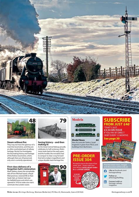 Heritage Railway Magazine Issue 303 Back Issue