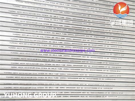 ASTM A213 TP304 1 4301 Seamless Tube Austenitic High Temperature