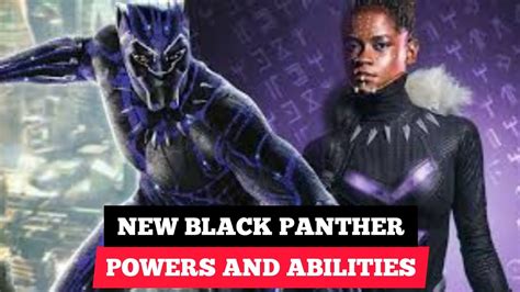 Black Panther Powers And Abilities Youtube