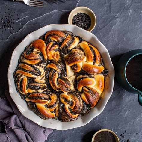 Black Sesame Buns Recipe | The Feedfeed