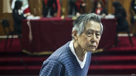 Perú Ratifican Condena De 25 Años Contra Alberto Fujimori Bbc News Mundo