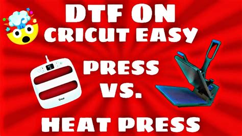 USING DTF TRANSFERS WITH CRICUT EASY PRESS 2 VS 16X20 HEATPRESS Dtf