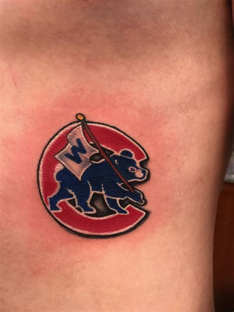 Go Cubs Go Fly The W Chicago Cubs Logo Tattoo Sport Tattoos Pin Up