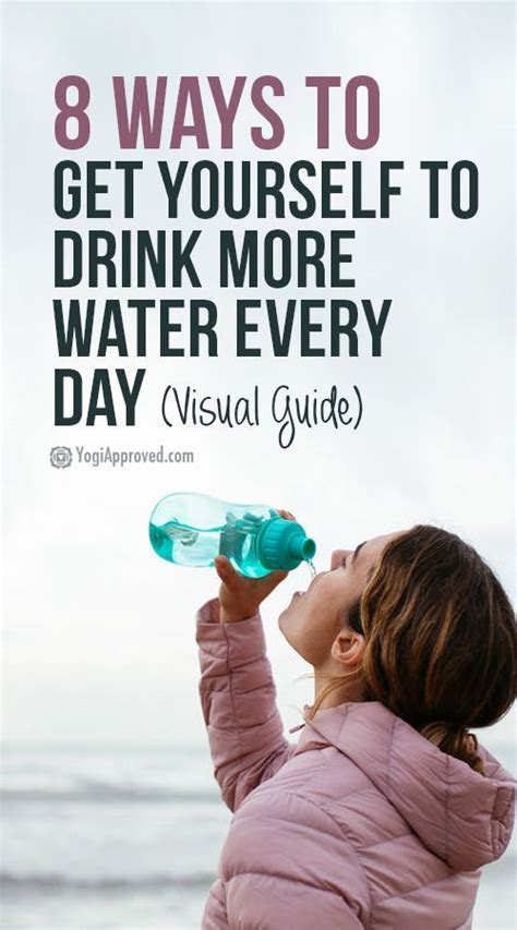 These 8 Tips Will Trick You Into Drinking More Water Every Day Visual