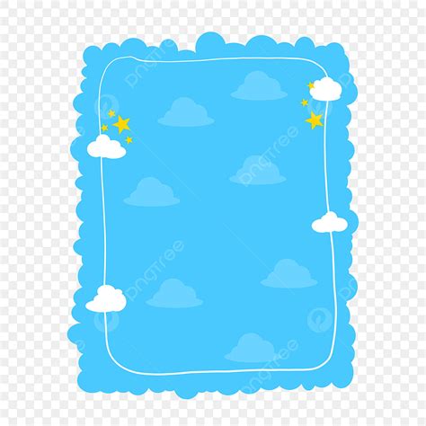 Sky Cloud Clipart Transparent Png Hd Blue Sky And White Clouds Border