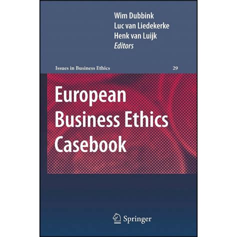 قیمت و خرید کتاب European Business Ethics Casebook اثر جمعی از