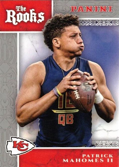 Patrick Mahomes II 2017 Panini RO PM The Rooks Price Guide Sports