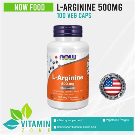 Jual Now Foods L Arginine Tablets Mg Amino Acid Original