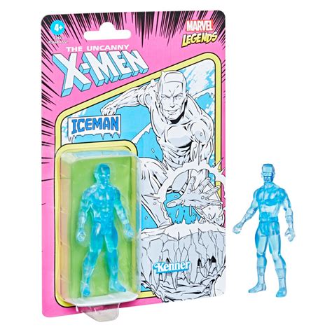 Marvel Legends Retro Collection Iceman Inch Action Figure