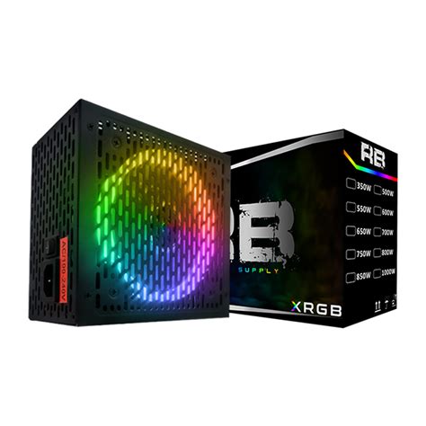 Fonte BRX Rainbow RGB 450W 80 Plus Bronze PFC Ativo RB450W