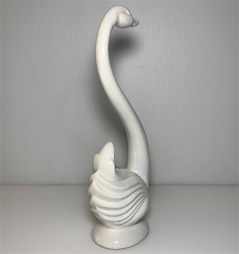 Vintage Maddux California Pottery White Glazed 10.5 Mid Century Modern