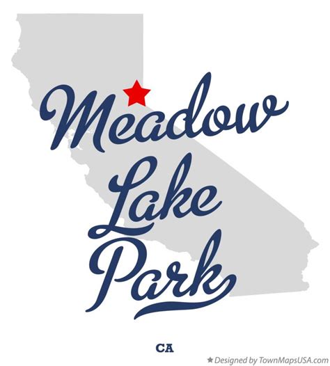 Map of Meadow Lake Park, CA, California