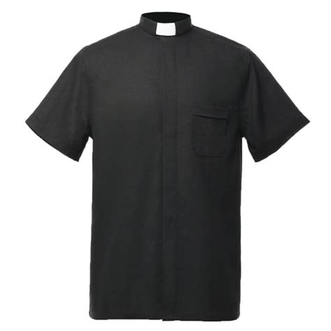 Clerical Polo For Priests Shirt Minister Bishops Preacher Priest Tops