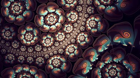 Artistic Digital Art Flower Fractal Wallpaper - Resolution:1920x1080 - ID:1131729 - wallha.com