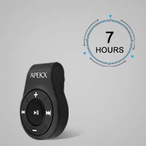 Apekx Clip Bluetooth Audio Adapter For Headphones Headset Speaker