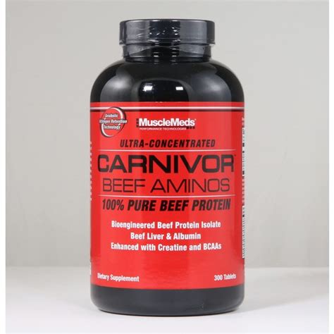 Musclemeds Carnivor Beef Amino 300 Tablet Fiyatı