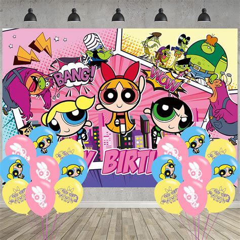 Buy Powerpuff Girls Birthday Party Decorationpowerpuff Girls Party