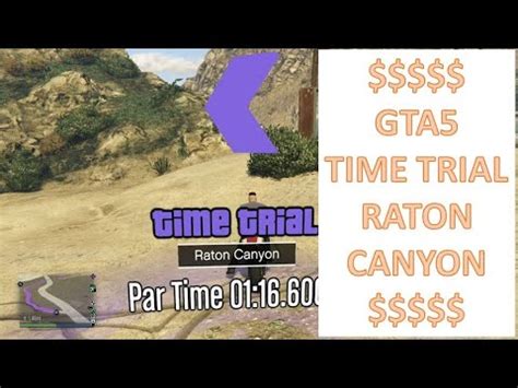 Gta Online Weekly Time Trial Money K Location Raton Canyon Bati