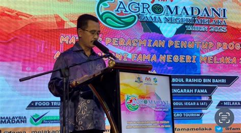 FAMA Malaysia On Twitter PELANCARAN AGRO MADANI FAMA NEGERI MELAKA