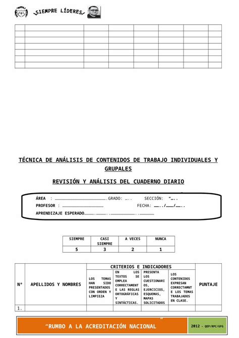 Doc Ficha De Evaluaci N Grupal Dokumen Tips