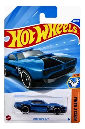 Hot Wheels Ravenger S T Muscle Mania Azul Mercadolivre