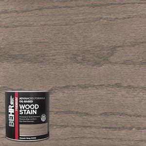 Behr Oz Tis Classic Gray Transparent Oil Based Advanced Formula