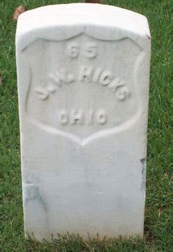 Pvt John William Hicks 1831 1863 Find A Grave Memorial