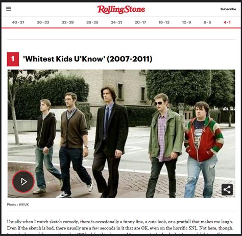 FIXED Rolling Stones 40 Greatest Sketch Comedy TV Shows Of All Time