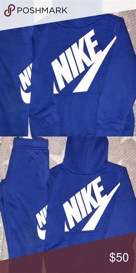 Nike Sweatsuit In Marathon Blue Color 💙