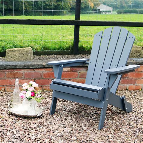 Folding Garden Wooden Chair Low Comfortable Acacia Wood