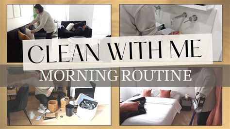 Morning Routine Ménage Clean with Me Comment garder une Maison