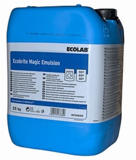 Ecobrite Magic Emulsion 25kg AL ECOLAB Makom