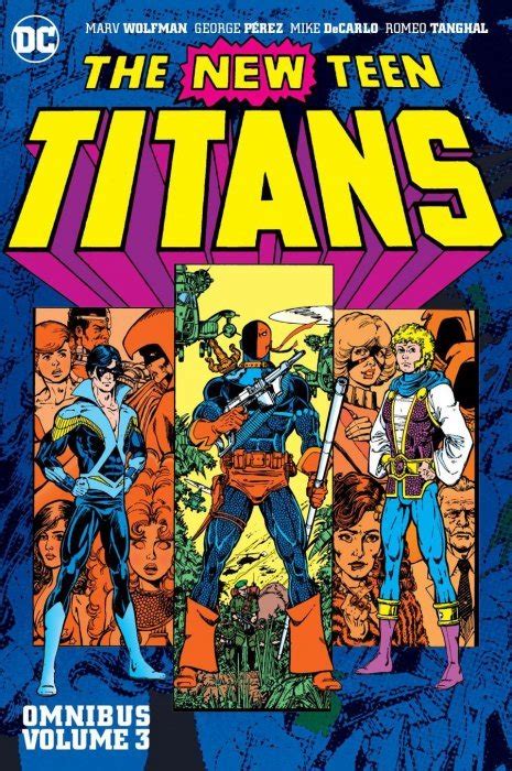 The New Teen Titans Omnibus Hard Cover 3 Dc Comics Comic Book Value And Price Guide