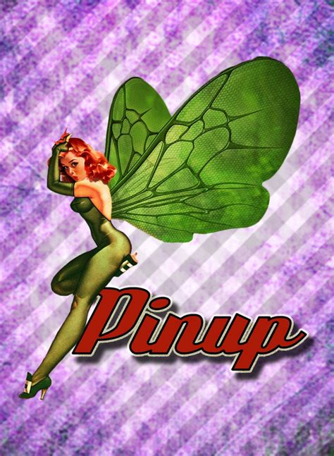 Pin Up Clip Art Pin Up Fairy Retro 50s Pin Up Vintage Etsy