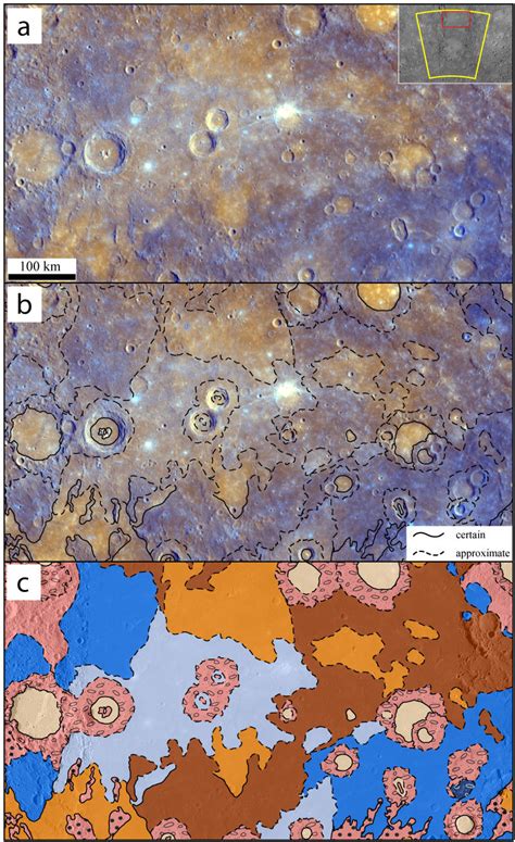 Detail From The Geo Stratigraphy Map Focusing On The Exterior Smooth