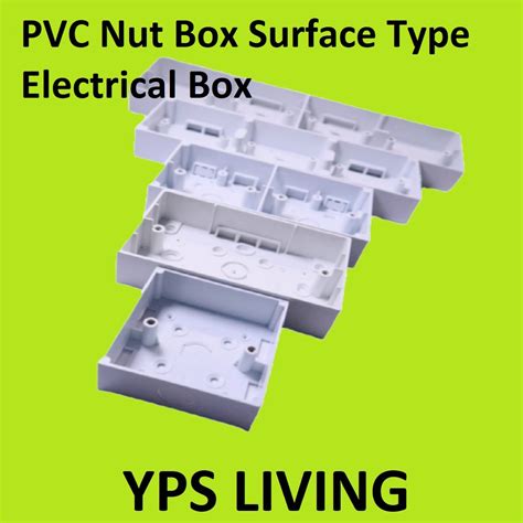 Pvc Nut Box Pvc Box Surface Type Nut Electrical Box White Box