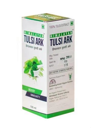 Green Ocimum Sanctum Tulsi Ark Packaging Type Bottle Packaging Size