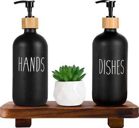 Amazon Kitchen Soap Dispenser Set 5 PCS 16 Oz Dish Soap Dispenser