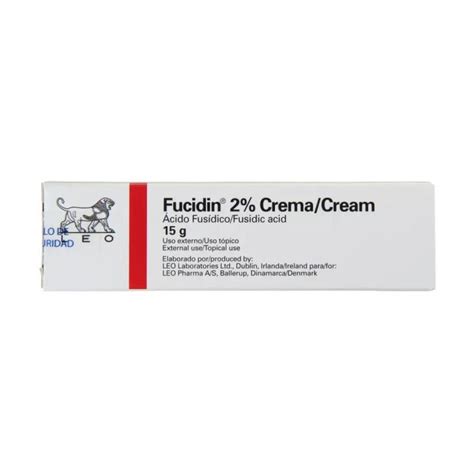 Fucidin Cido Fus Dico Gr Crema T Pica