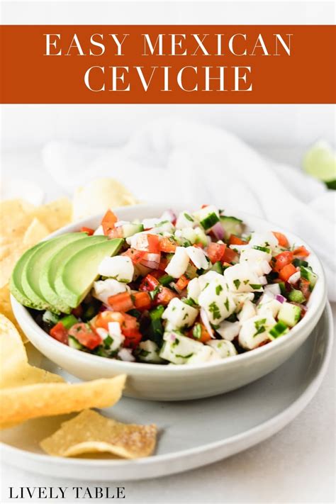 Authentic Mexican Ceviche - Lively Table