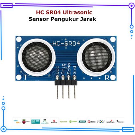 Jual HC SR04 Ultrasonic Sensor Pengukur Jarak Shopee Indonesia